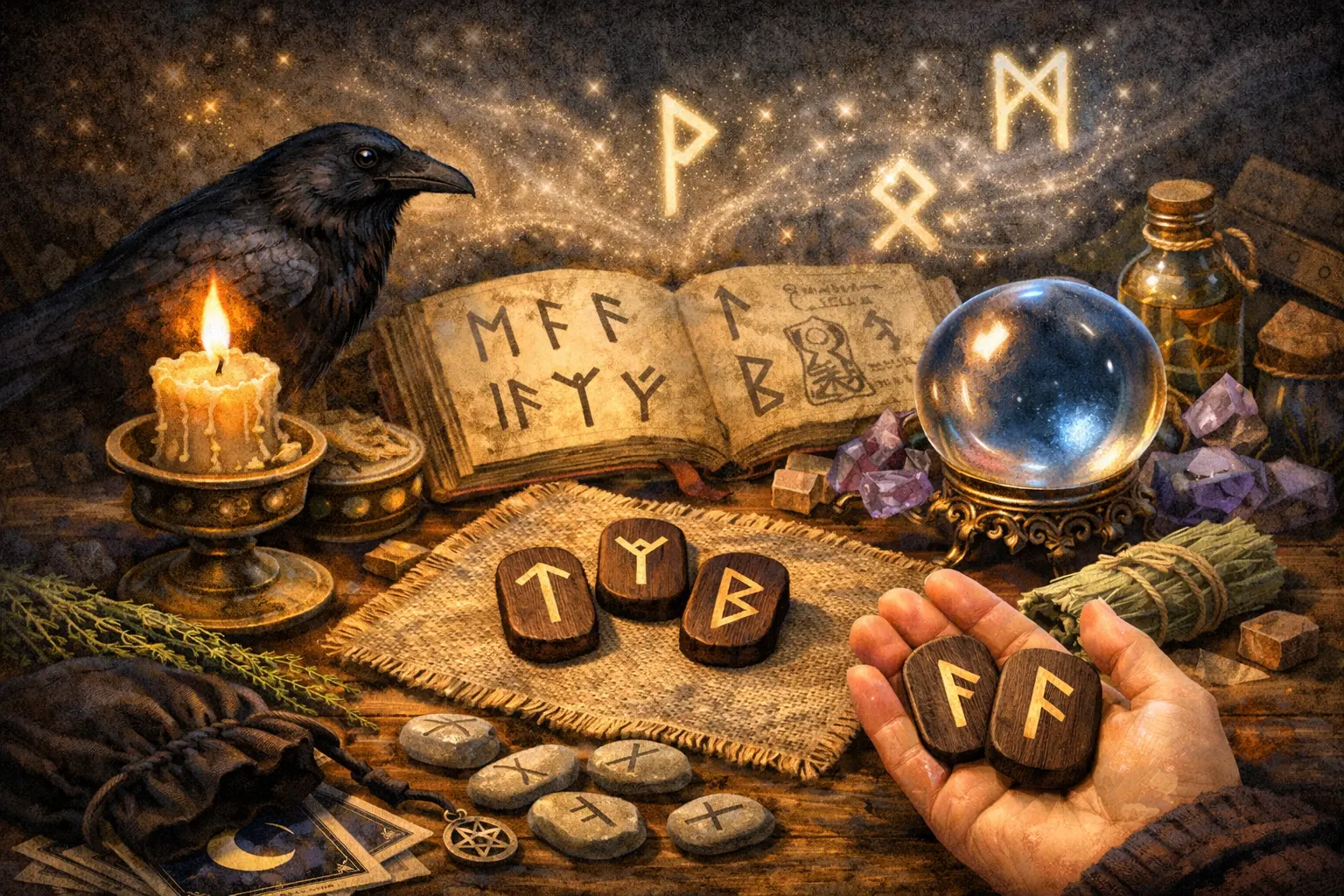 Runy – darmowa wróżba runiczna online na ezot.pl