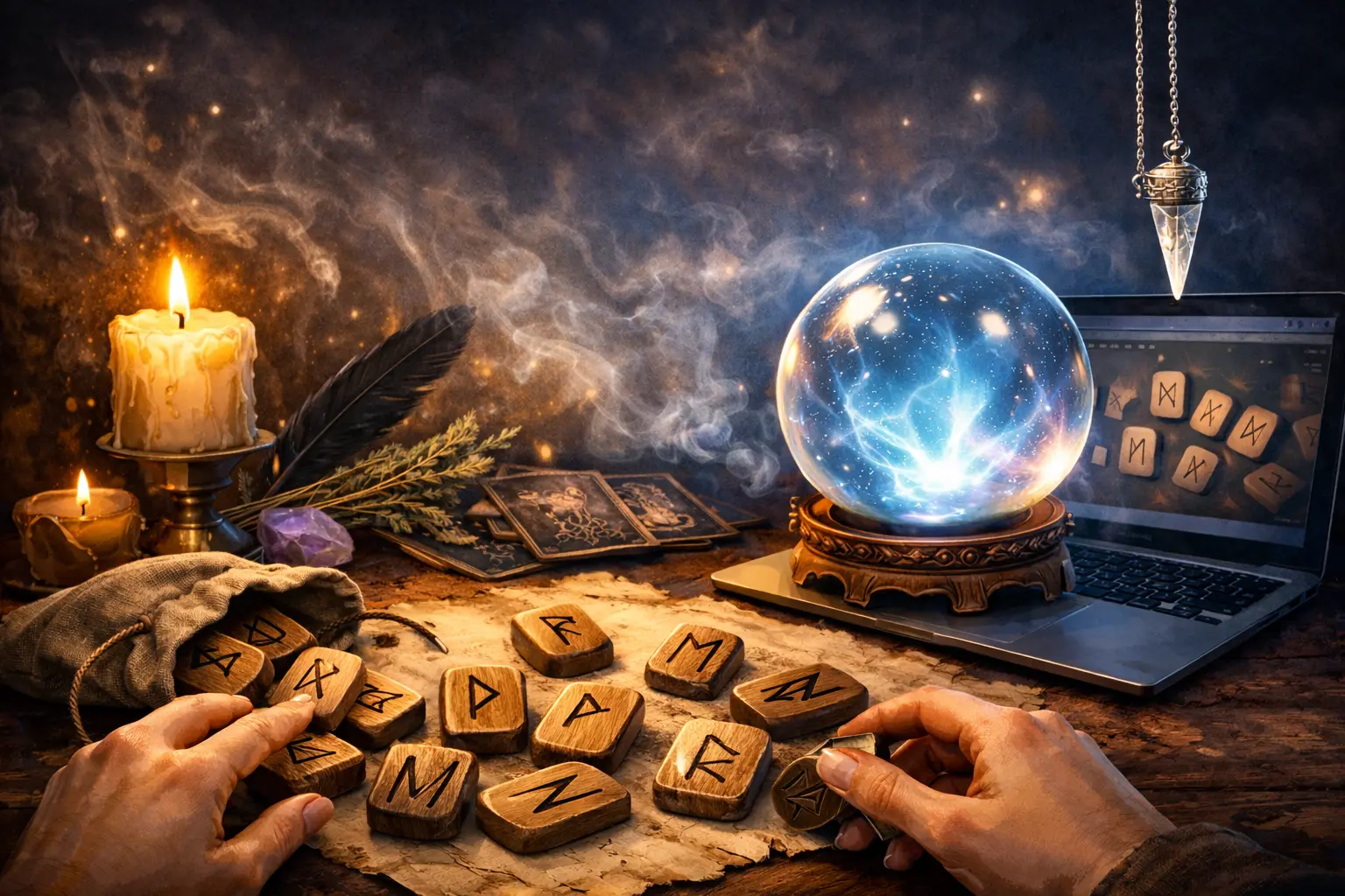 Runy online – darmowa wróżba runiczna na ezot.pl