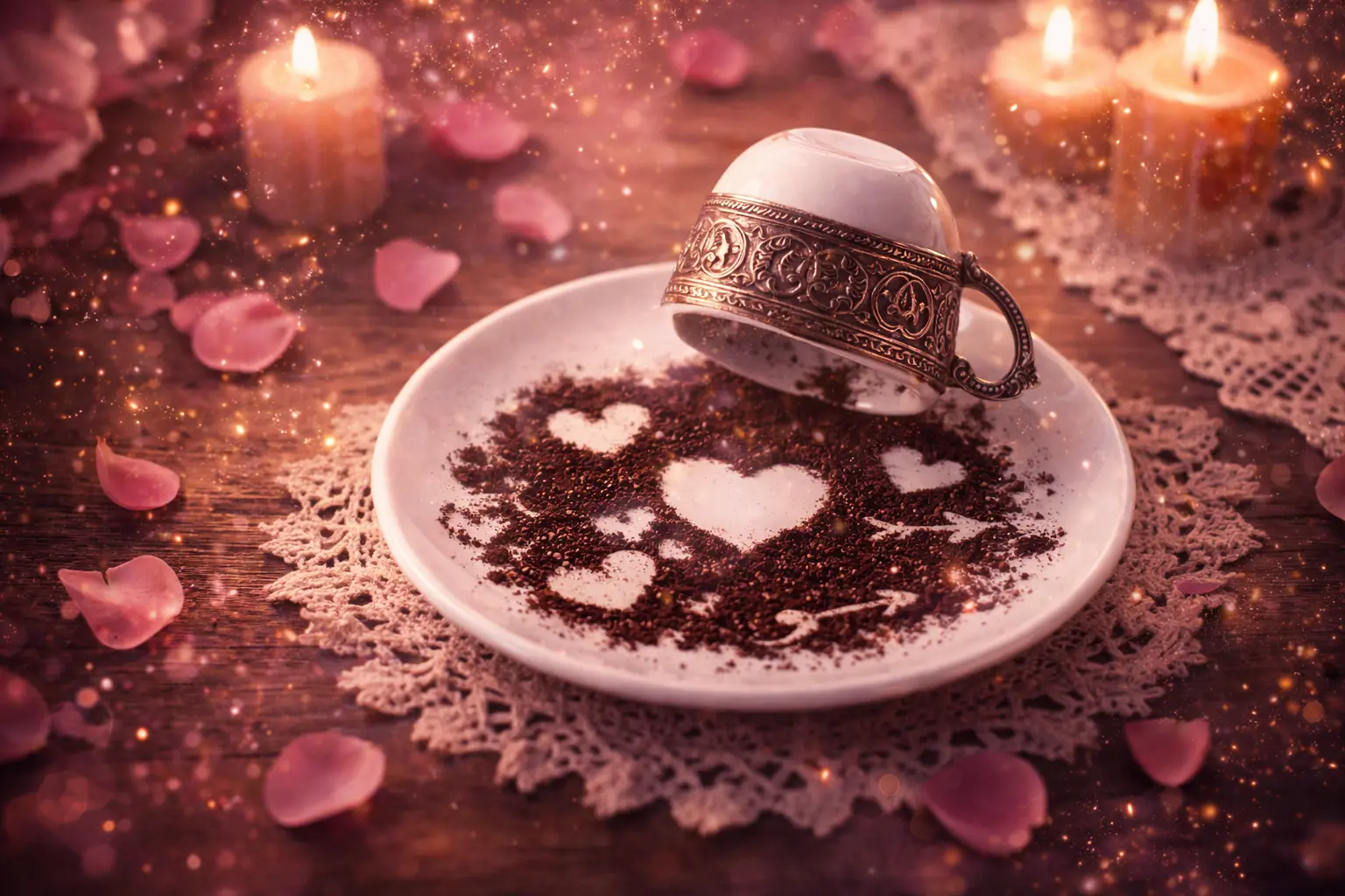 Wróżba miłosna – fusy kawowe online za darmo na ezot.pl