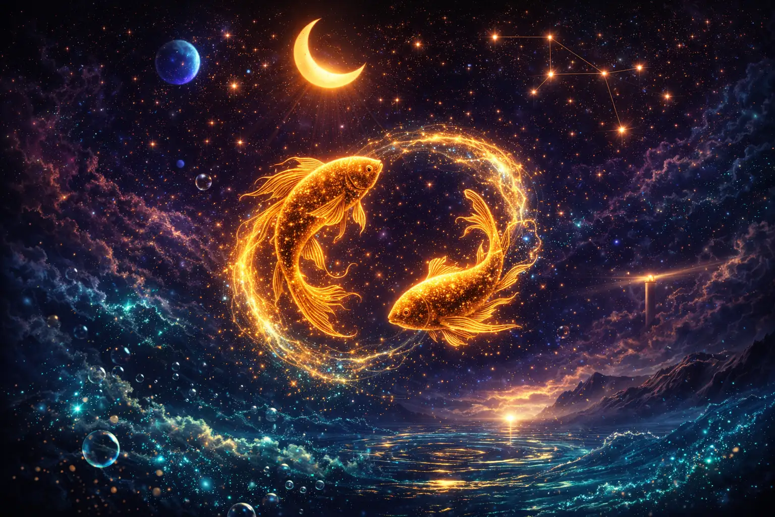 Horoskop na jutro Ryby – darmowa prognoza astrologiczna na nadchodzący dzień