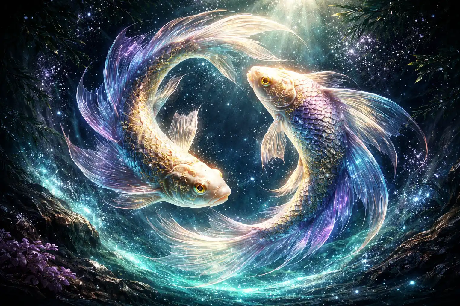 Horoskop miesięczny Ryby – darmowa prognoza astrologiczna na 30 dni