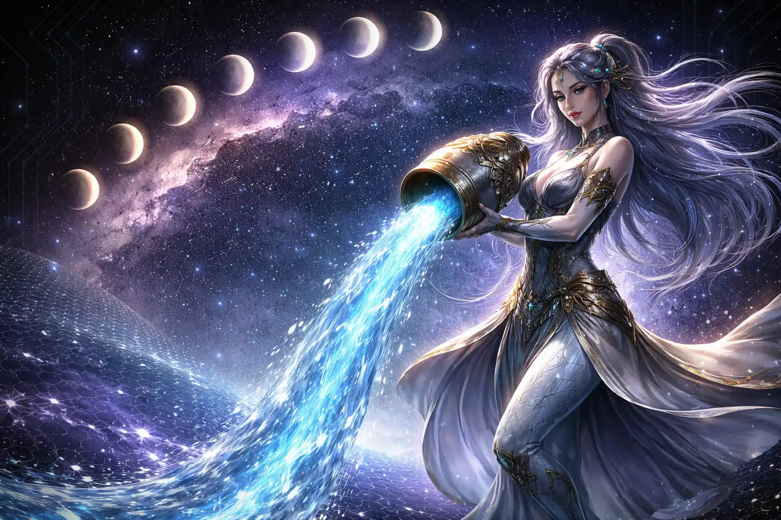 Horoskop miesięczny Wodnik – darmowa prognoza astrologiczna na 30 dni