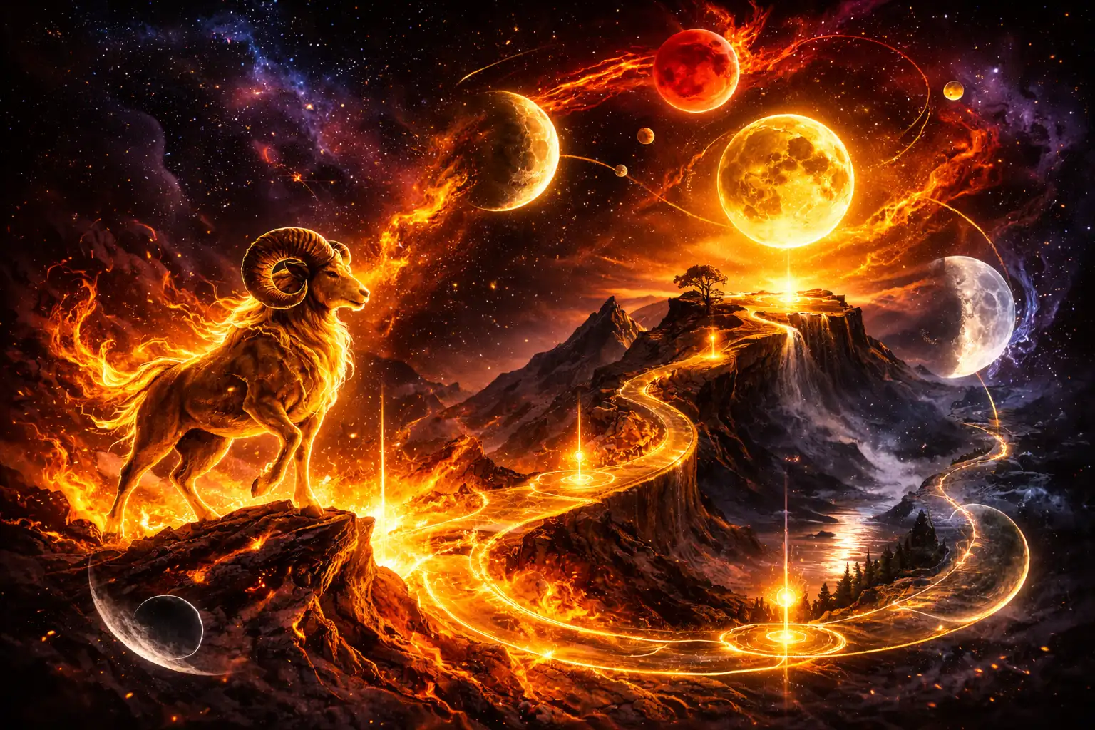 Horoskop miesięczny Baran – darmowa prognoza astrologiczna na 30 dni