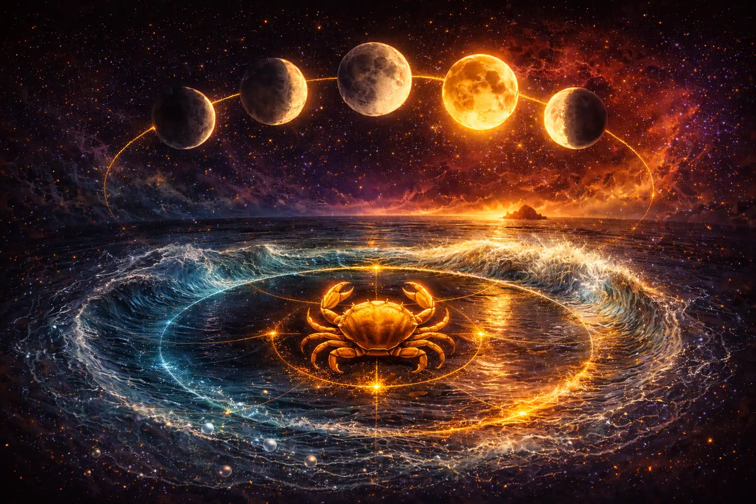 Horoskop miesięczny Rak – darmowa prognoza astrologiczna na 30 dni