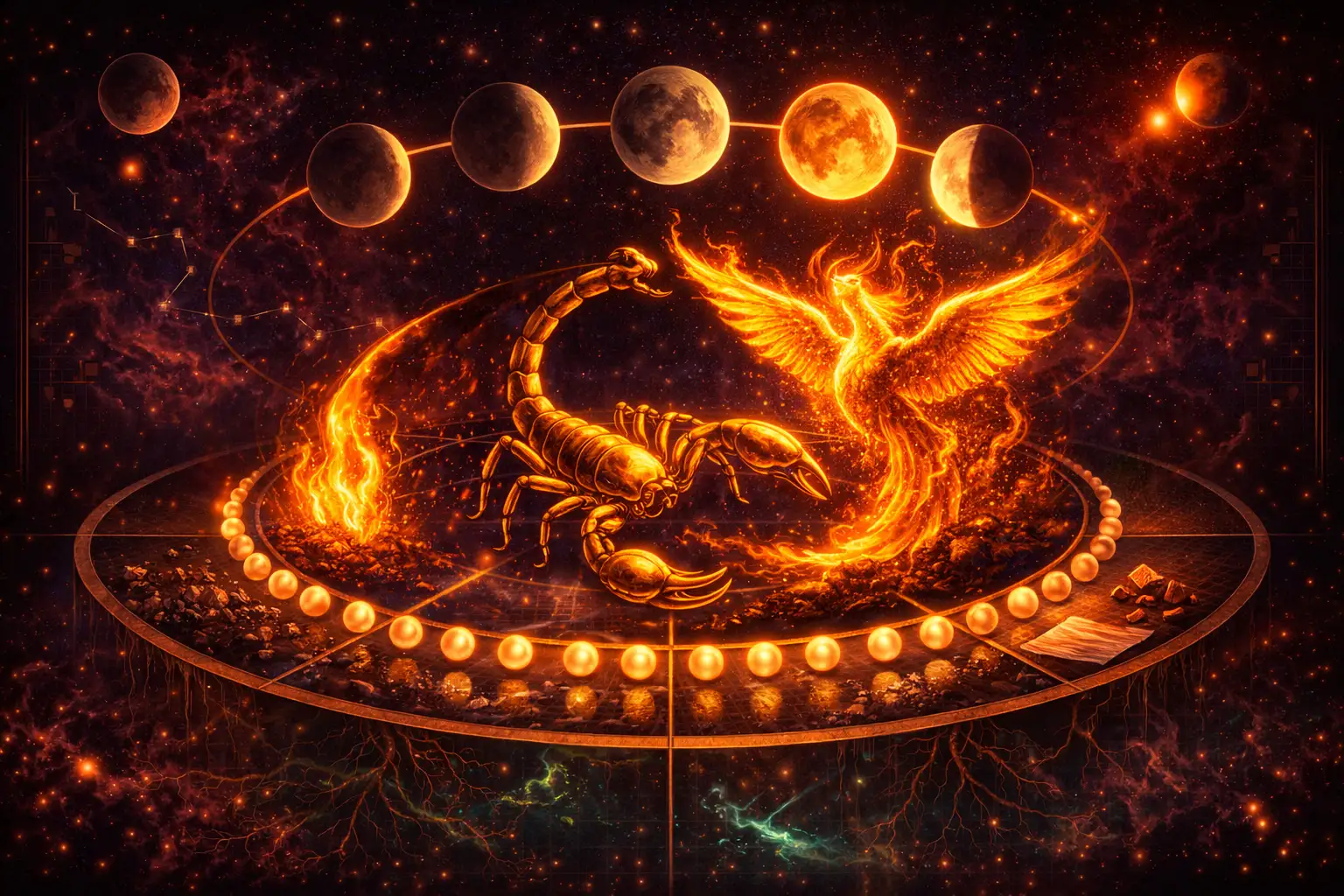 Horoskop miesięczny Skorpion – darmowa prognoza astrologiczna na 30 dni