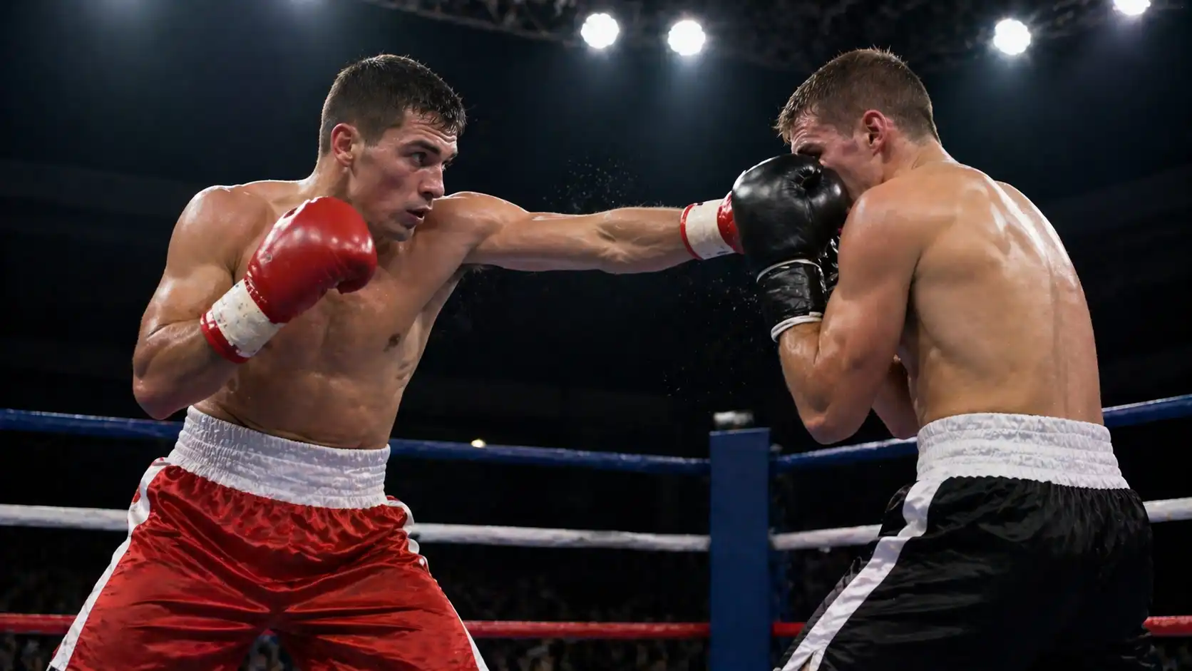 sen o boksie symbolika ringu bokserskiego rękawic walki jeden na jednego w kontrolowanych warunkach