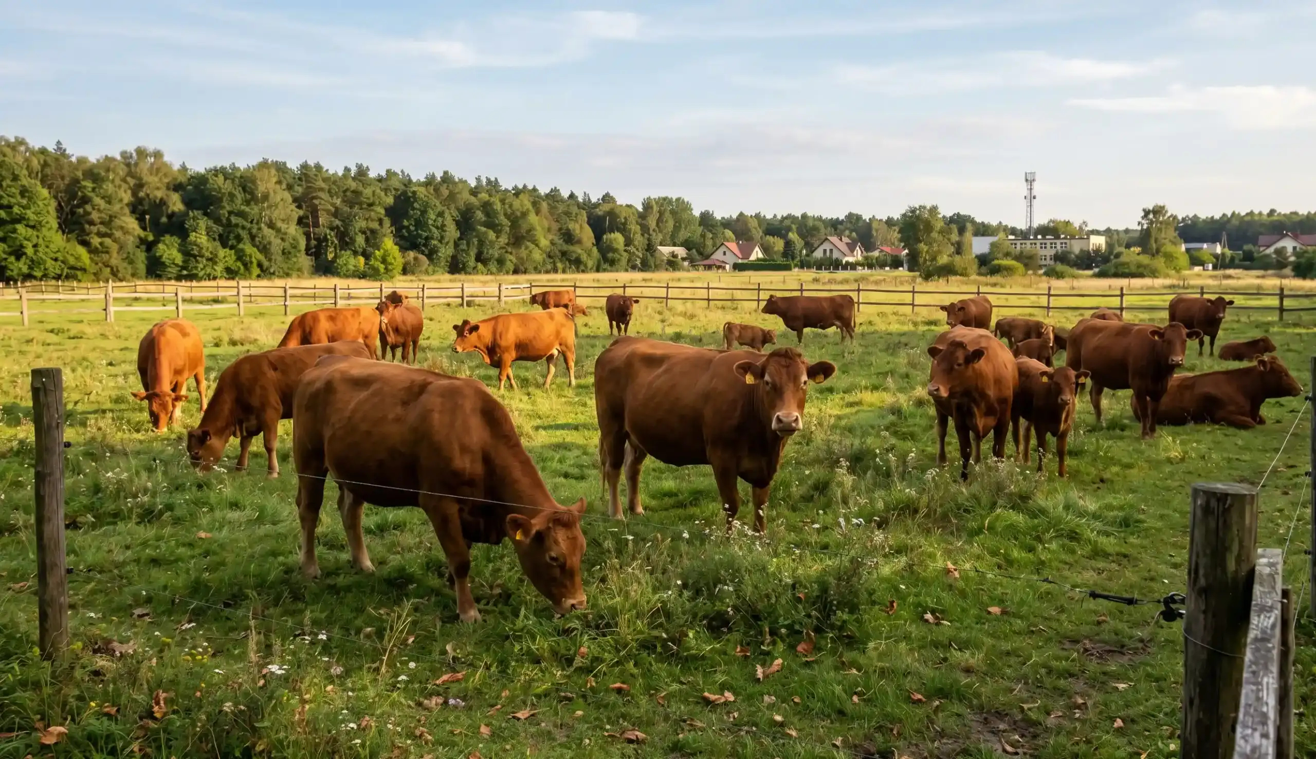 sen o bydle symbolika stada krów spokojnej zbiorowości i tradycyjnego dobrobytu związanego z ziemią