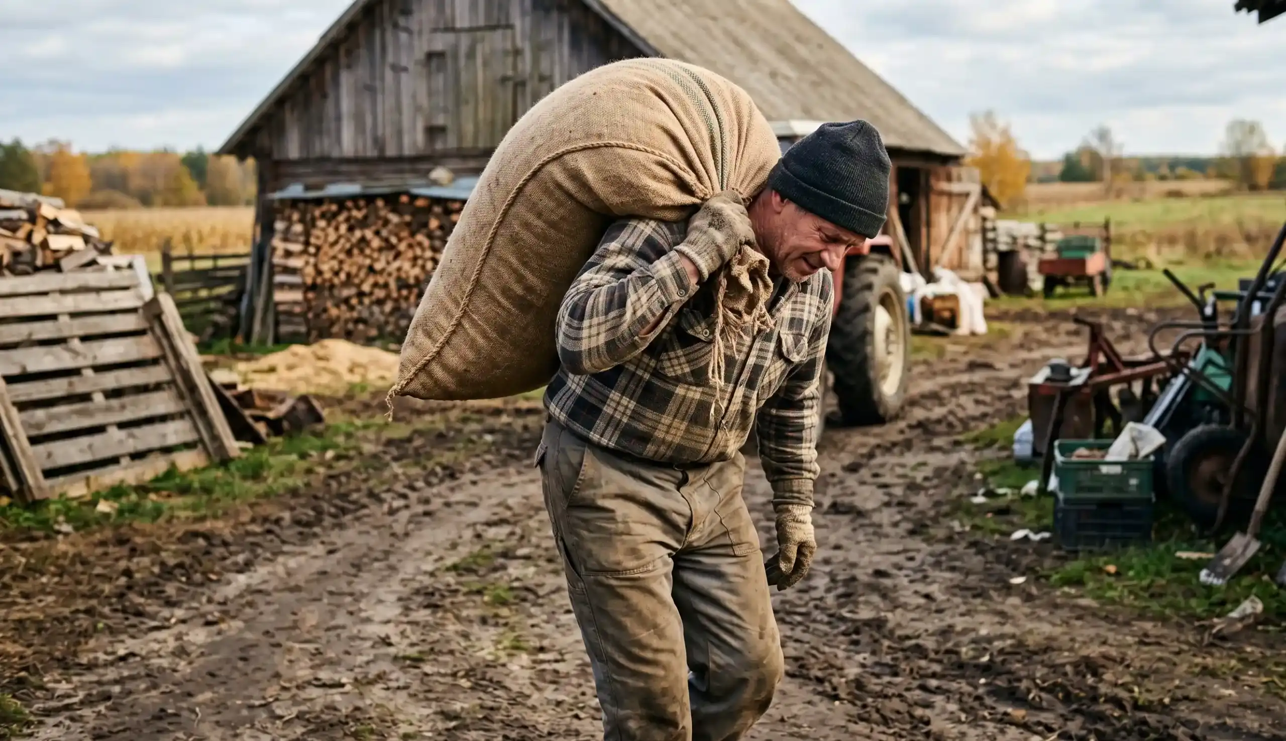 sen o ciężarze symbolika brzemienia codziennego i pracy nad odkładaniem nadmiaru