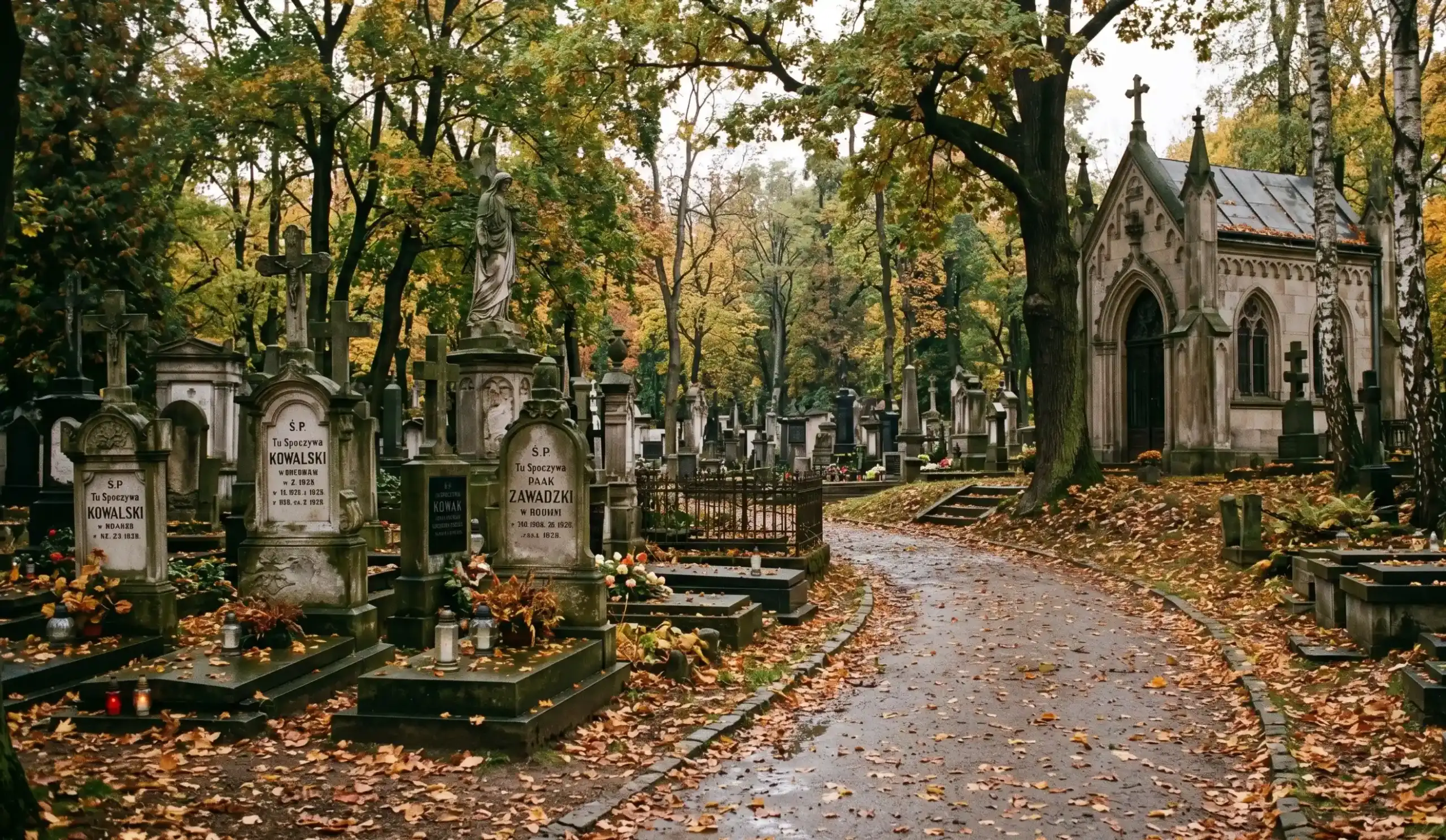 sen o cmentarzu symbolika uporządkowanej pamięci i wewnętrznych pożegnań