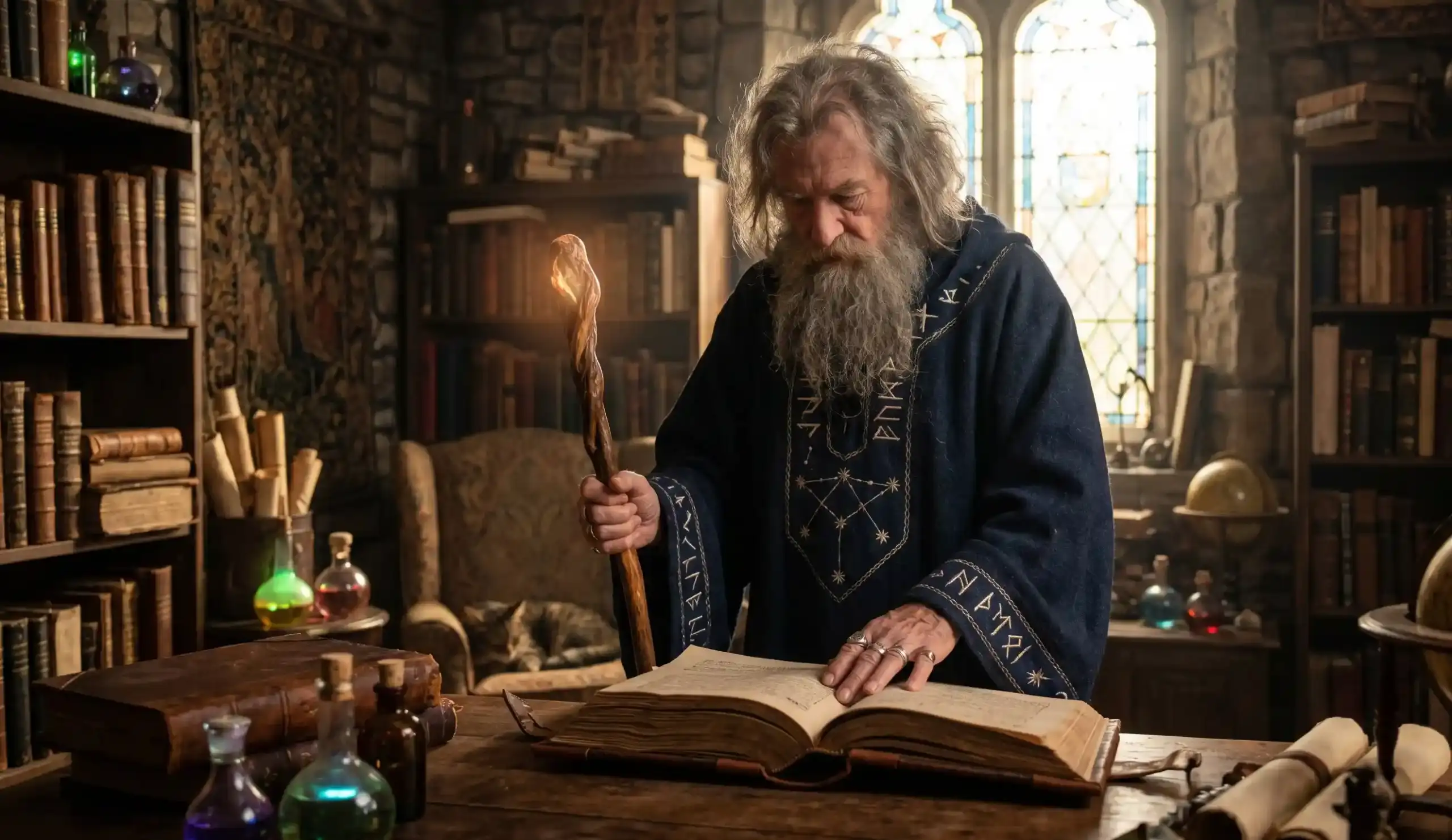 sen o czarodzieju symbolika mistrzowskiej wiedzy i archetypu Maga