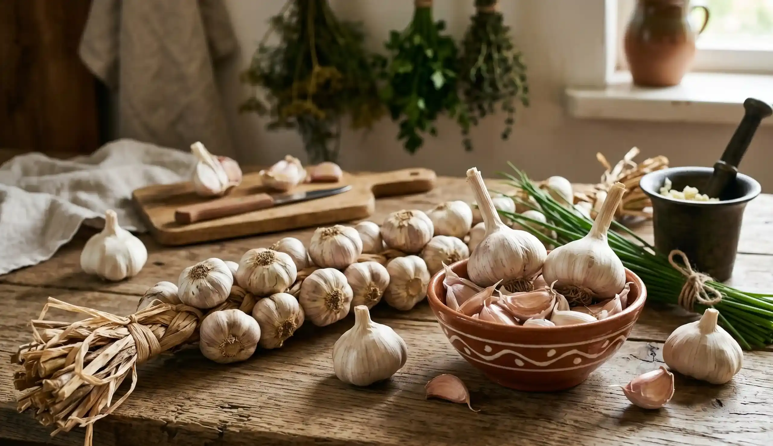 sen o czosnku symbolika ludowej ochrony i codziennej dbałości o zdrowie