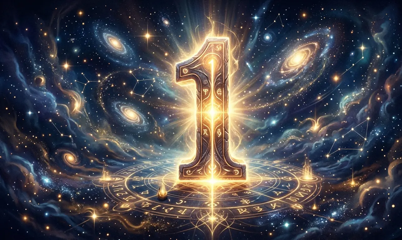 numerologiczna 1 symbolika — jedynka jako Słońce i Mag w Tarocie