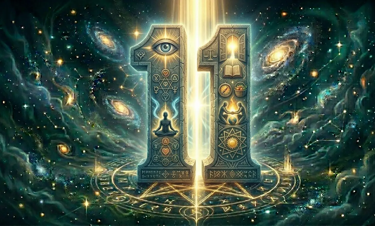 numerologiczna 11 symbolika — jedenastka jako pierwsza liczba mistrzowska