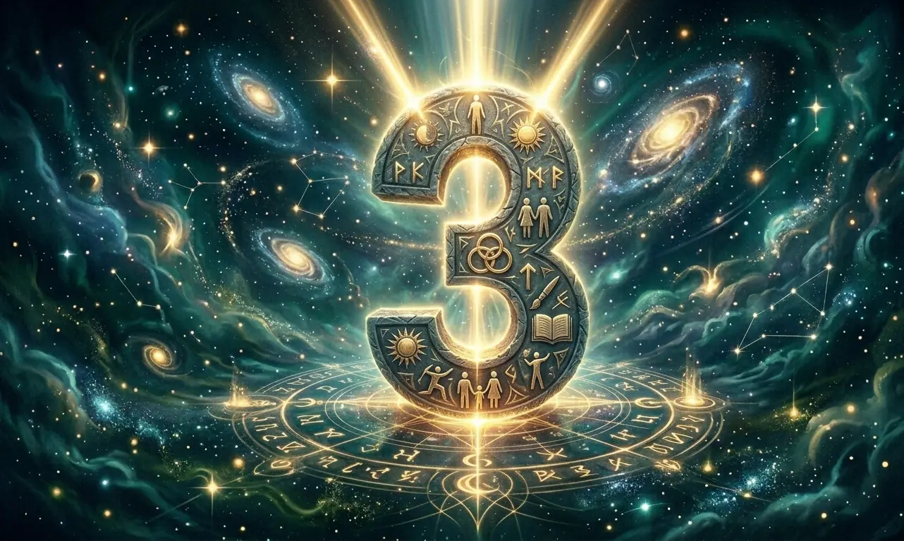 numerologiczna 3 symbolika — trójka jako Jowisz i Cesarzowa w Tarocie