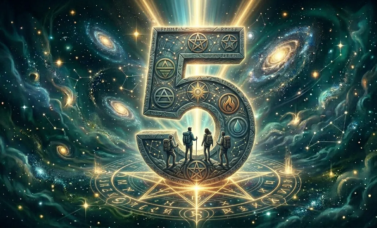 numerologiczna 5 symbolika — piątka jako Merkury i Papież w Tarocie