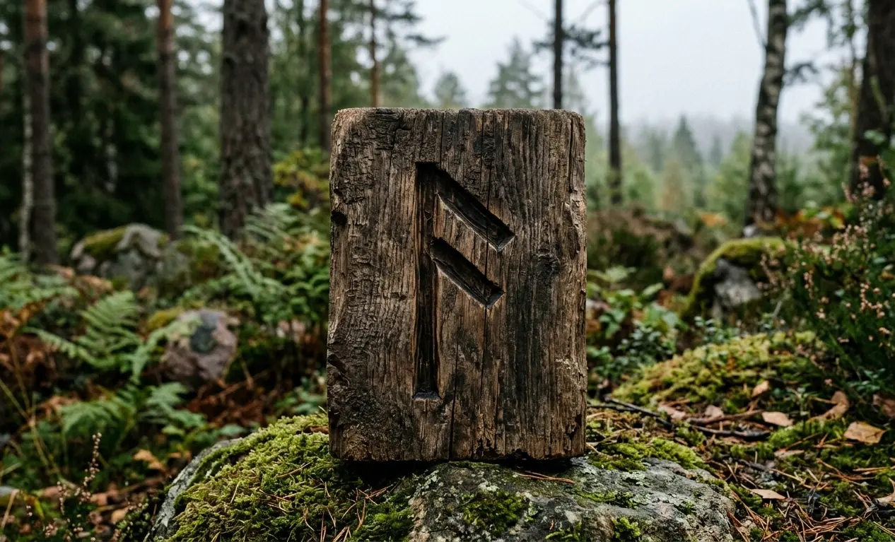 runa ansuz symbolika madrosc komunikacja Odyn