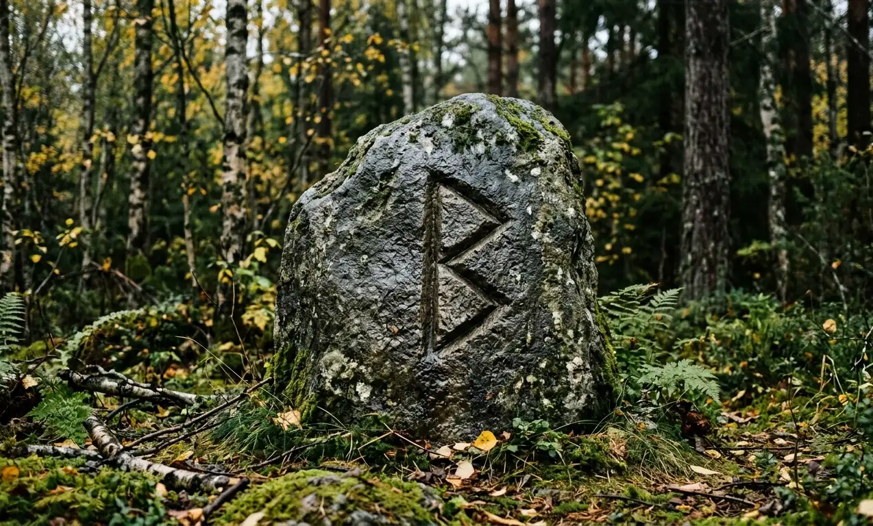 runa berkano symbolika brzoza narodziny odrodzenie