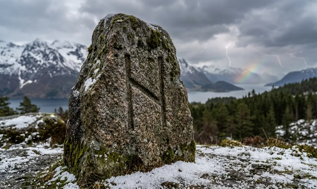 runa hagalaz symbolika zniszczenie oczyszczenie