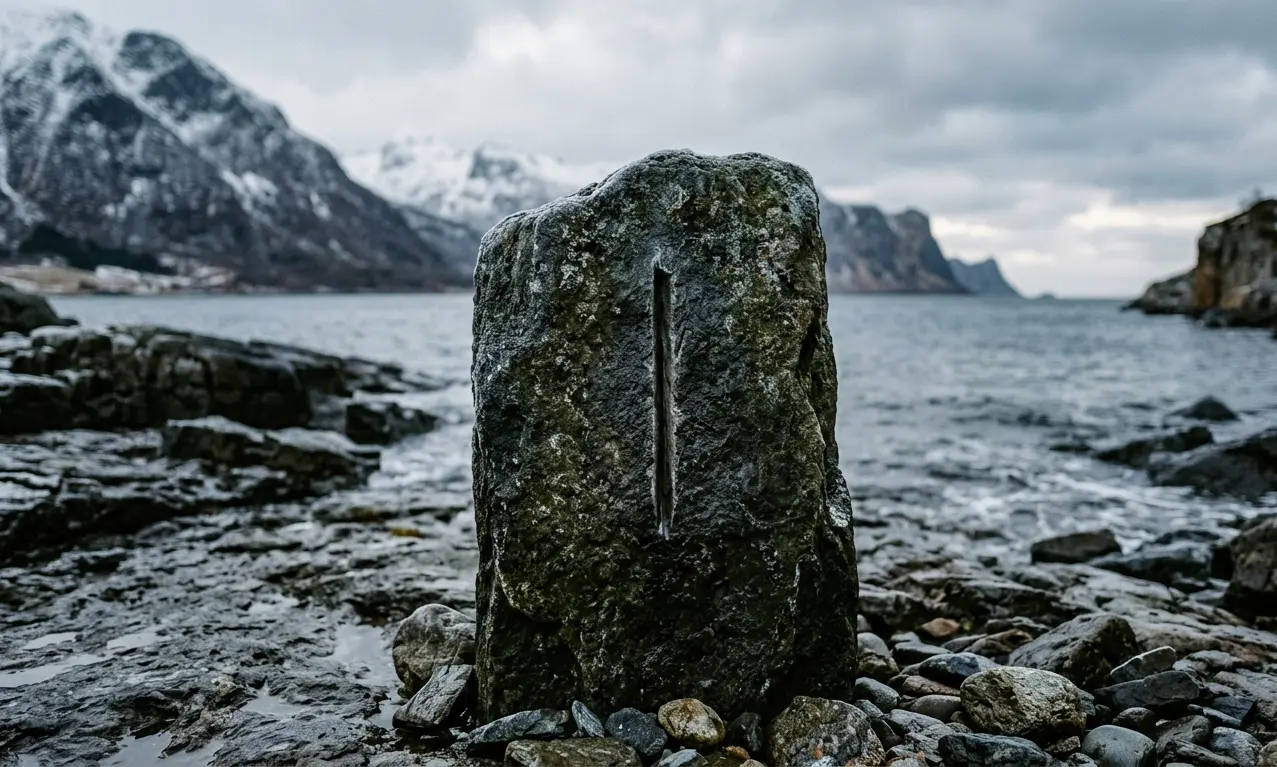 runa isa symbolika lod zatrzymanie cisza