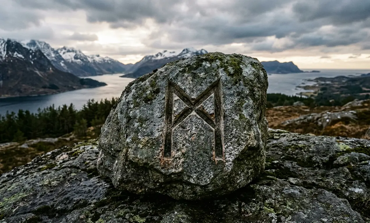 runa mannaz symbolika czlowiek swiadomosc wspolnota