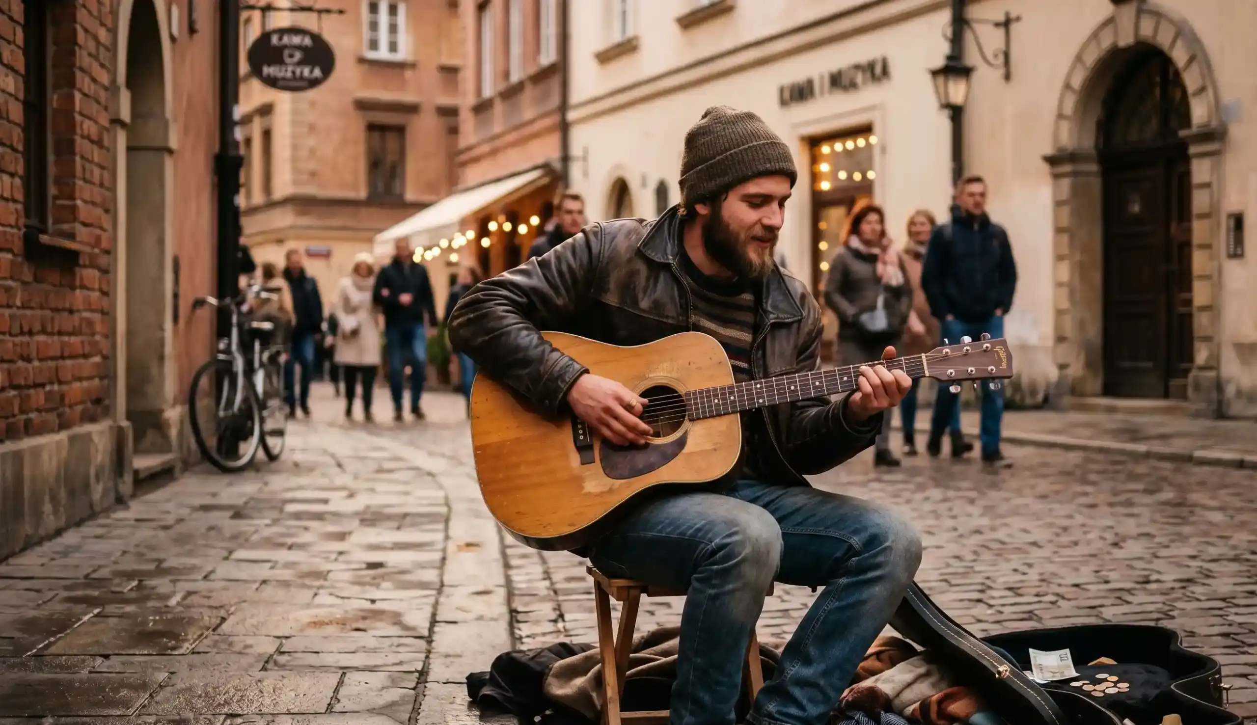 sen o gitarze symbolika instrumentu muzycznego wyrażania emocji i autentycznego głosu w świecie